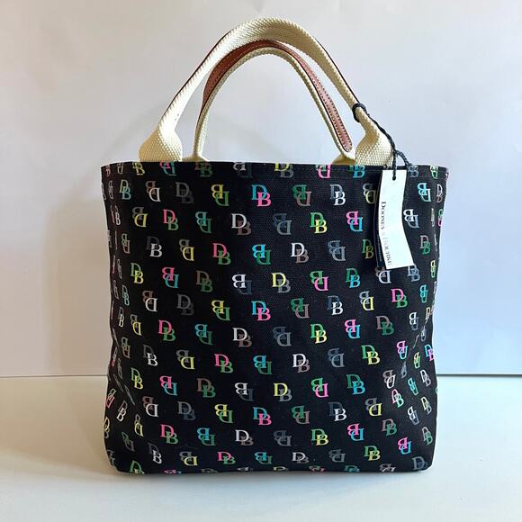 Dooney & Bourke Multicolor Logo Shoulder Bag - Picture 9 of 10